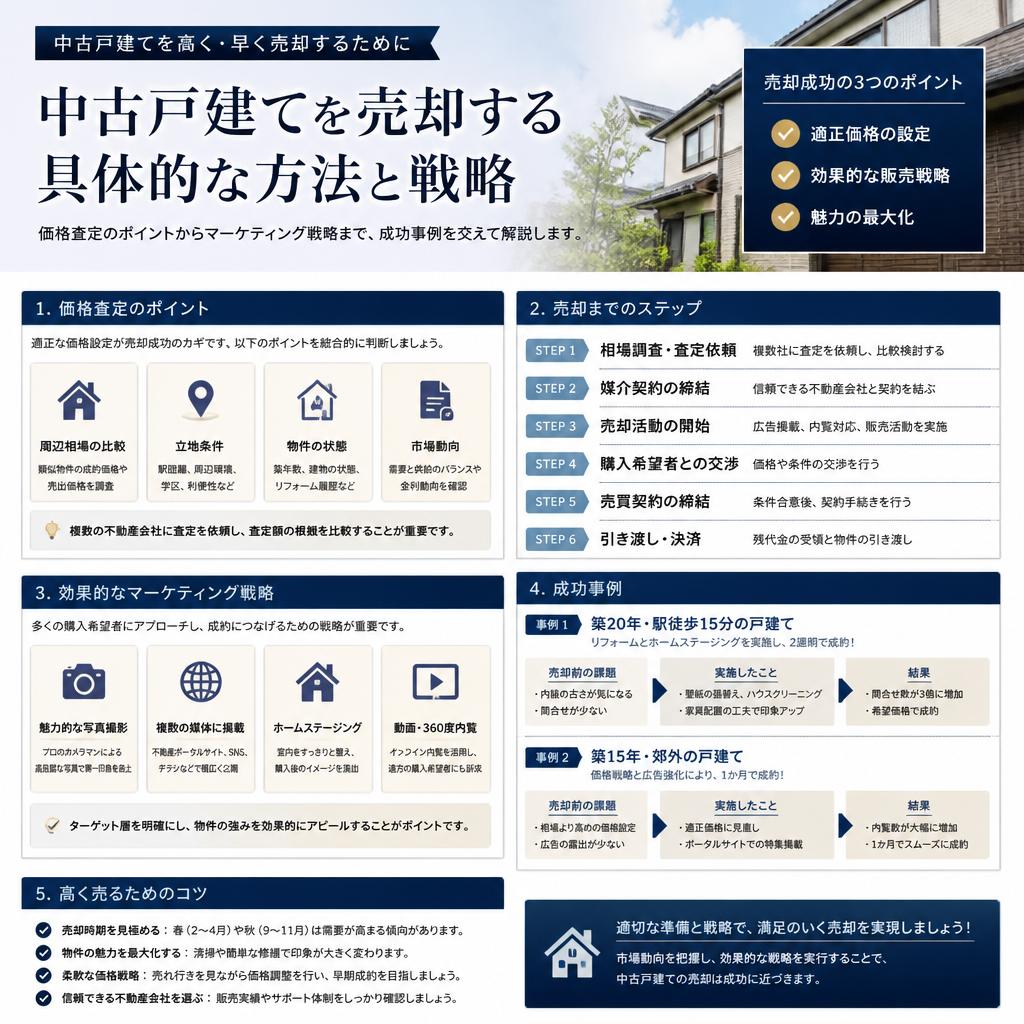 効果的な売却方法を提案！