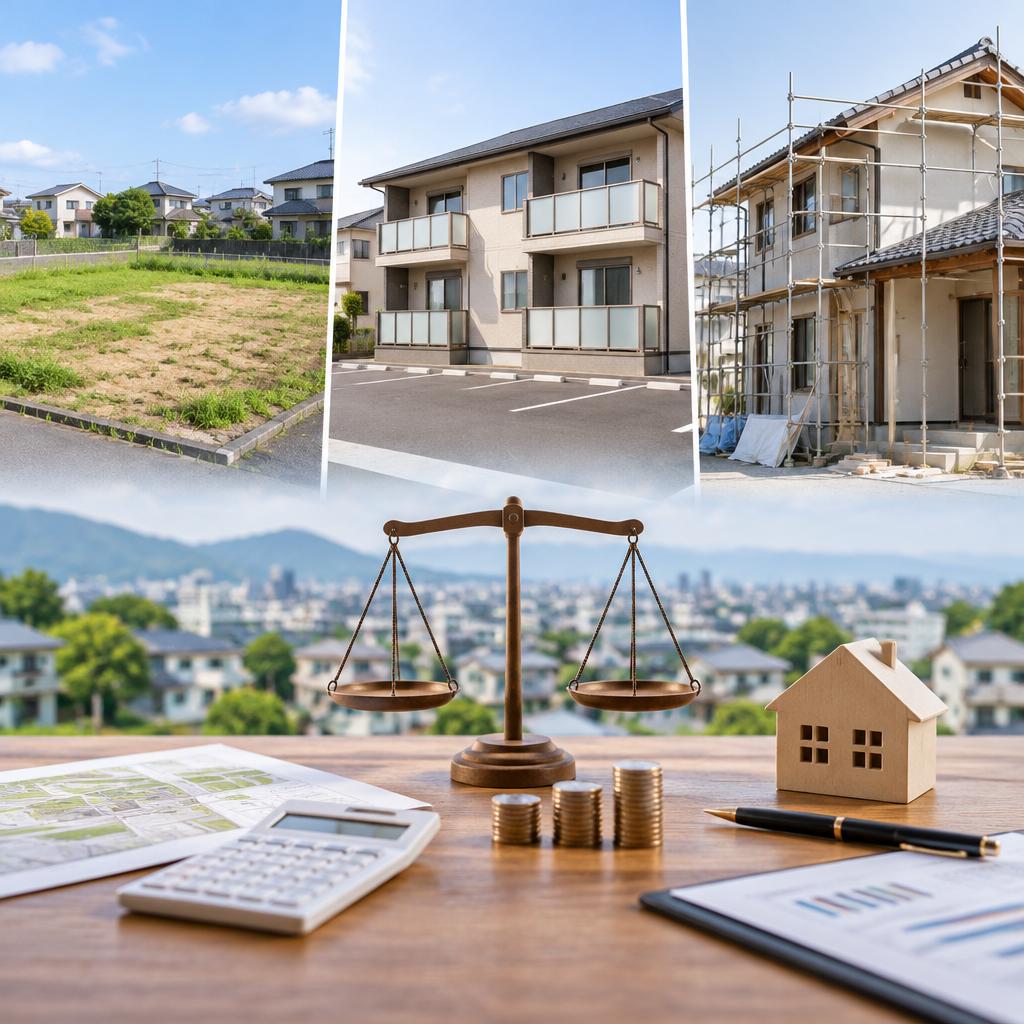 土地活用で変わる価値。所有地の可能性を見直す